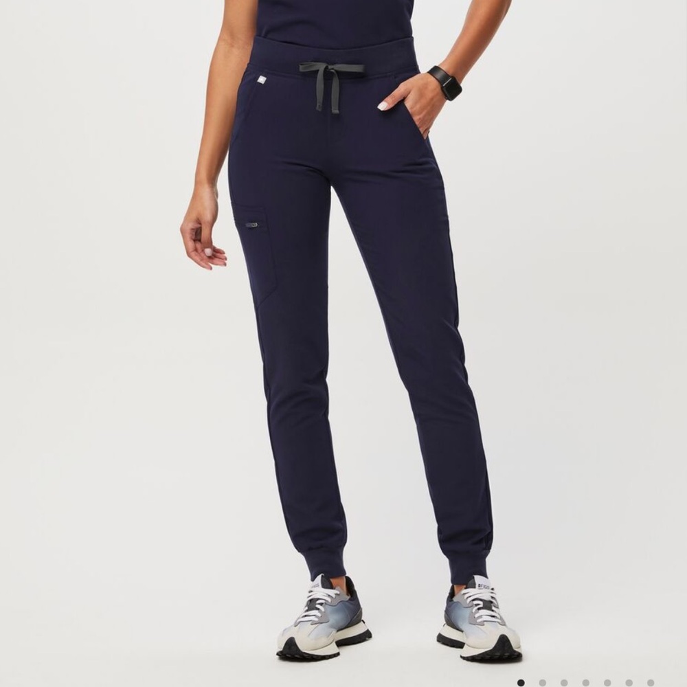 FIGS Zamora Jogger Scrub Pants Navy XXS